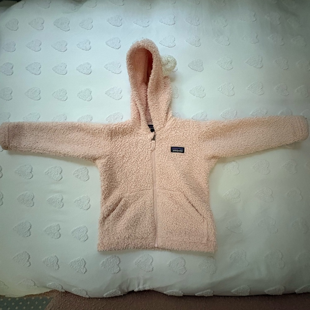 Patagonia Toddler Jacket in Light Pink - Picture 5 of 5